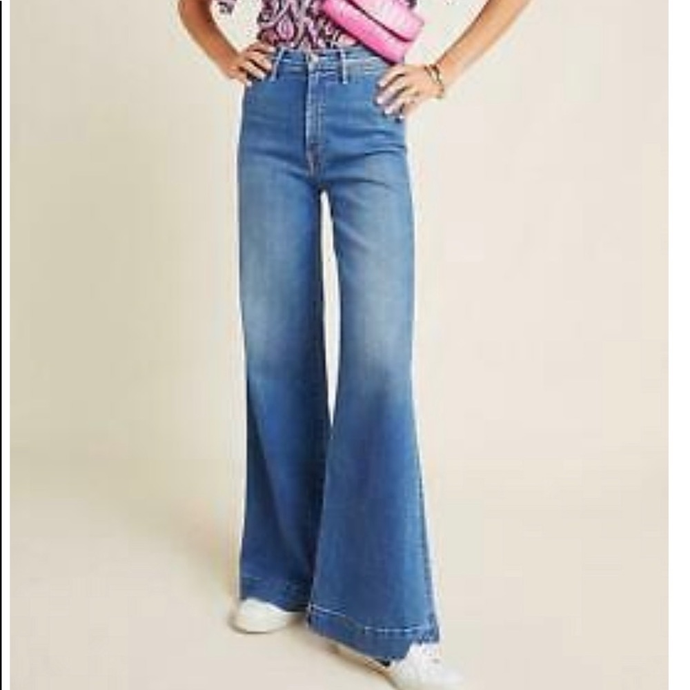 MOTHER Denim The Swooner Roller - Like New